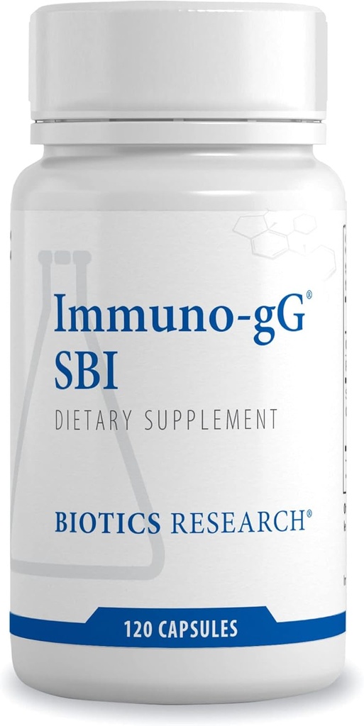 Biotics Research Ultimate Immuno- gG ® SBI, Complete Gut Health and Immune Support, Dairy Free, Imunoglobulin Concentrate for Immunity and Enhanced Digistive Support, Gut- Friendly, Allergen Free.
