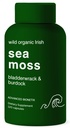 Organic Irish Sea Moss Capsules, žaliavinio Wildcrafted Seamoss Enhanced w / Bladderwrack & Burdock Root Capsules 120 Total Pills Antioksidantas Pakuotas. Prebiotinis maisto produktų, Skydliaukės parama