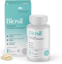 Biosil Collagen Booster priedas - 30 Originalios kapsulės - Patentuotas ch- OSA aktyvatorius odai, plaukams, nagams ir sąnariams - Natūralios gamybos palaikymas - 15- Dienos tiekimas