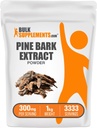 BulkSupples.com Pine Bark ekstraktas Milteliai - žolinis papildas, Pine Bark milteliai - Antioksidantai parama, Gluten Free - 300mg per Serving, 1kg (2,2 lbs) (pakuotė 1)