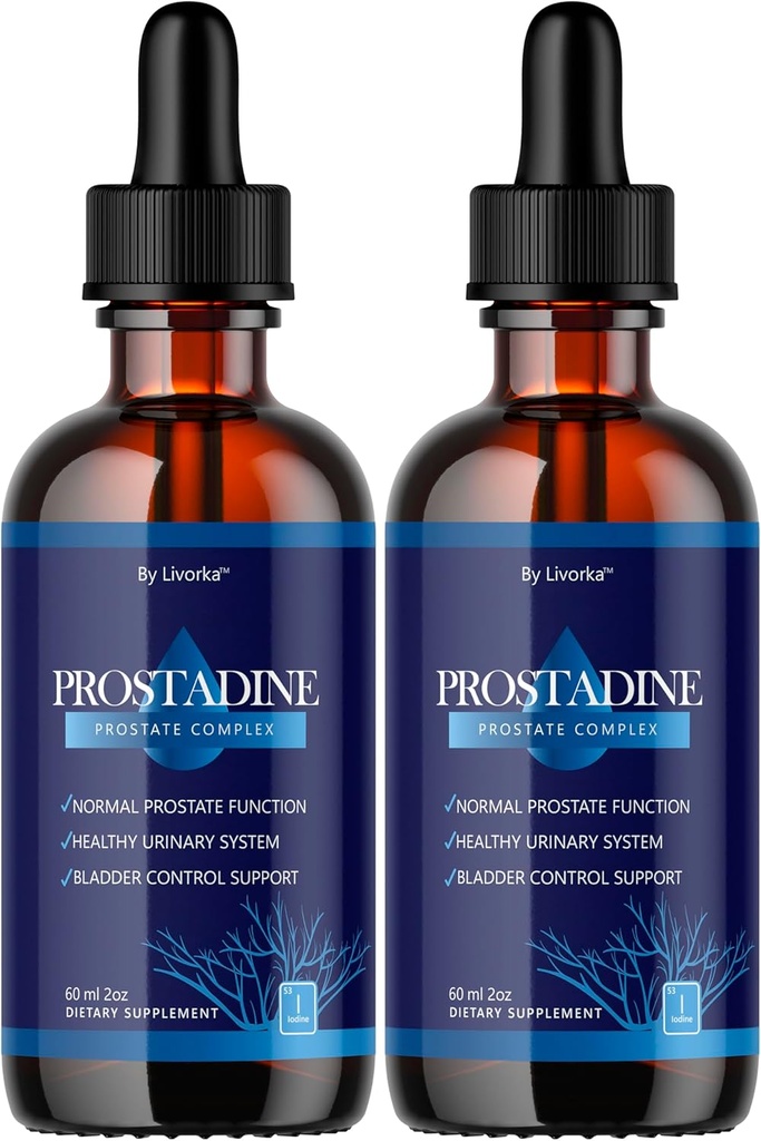 (2 pakuotė) Prostadine lašai - Oficiali lašas Formulė Prostadine vyrams, Prostadine Atsiliepimai, Prostadine Priedas, Prostadine Natūralus Skystas Parama, Prostadine Drop Formulė, 2 Buteliai 2 Mėnesiai
