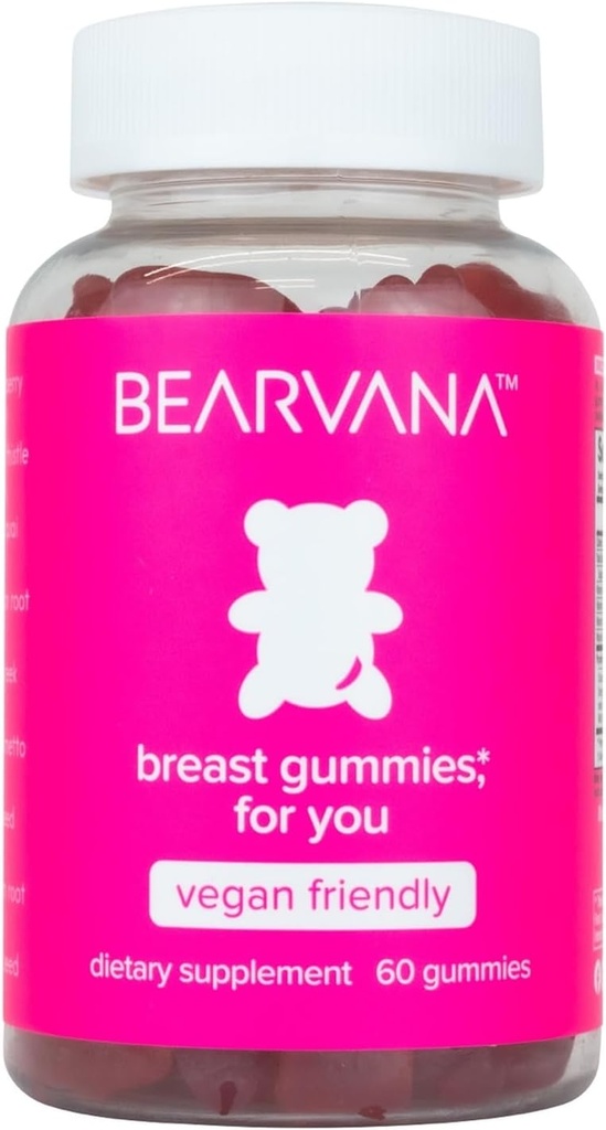 BEARVANA Top Support Gummies for Women - 124; Support Natural Balance and Confidence