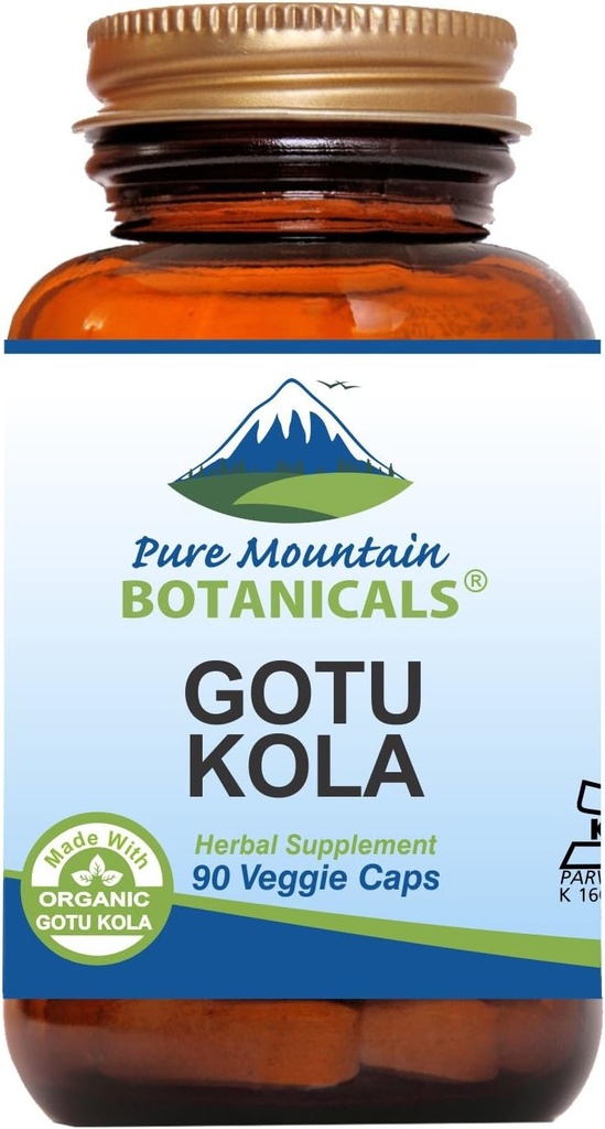 Pure Mountain Botanicals Gotu Kola Capsules