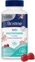 Biostime Kids Multivitaminas Gummies with Probiotics & 11 Eteriniai vitaminai (Ages 4 +) ţ124; Multivitaminas vaikams ® 124; Nėra pridėtų cukraus vaisių Bites ® 124; Be Top 9 Allergens ® 124; 50 Count