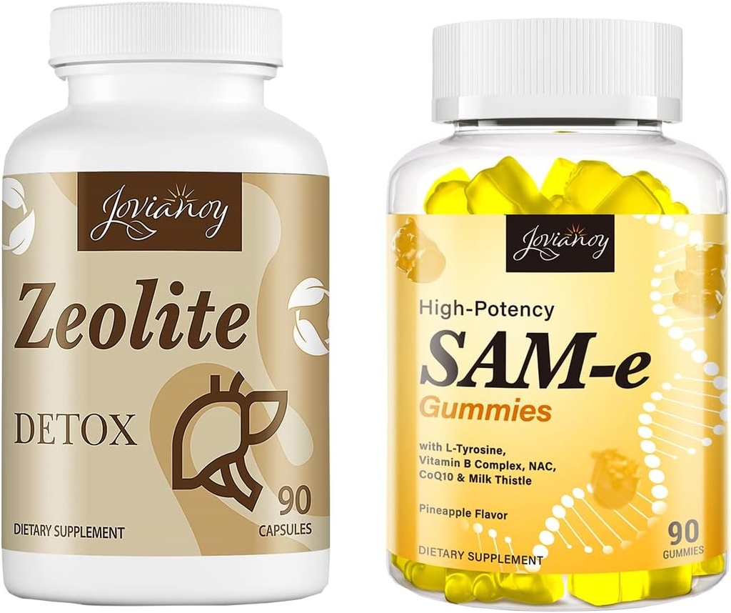 SAM-e Gummies and Zeolite Detox Capsules