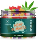 AFXMATE Hemp Gummies 50000 mg Vaisių skonio gummy (90 Gummies)