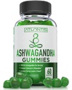 Atlantis Nutrition Ashwagandha Gummies - 1500 MG Per Serving - Promotes Calmness, Improves Mood, Boosts Energy Levels & Strengthens Immune System - Formulated with Vitamin D & Zinc - Vegan | 60 Count
