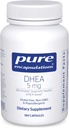 Pure Encapsulations DHEA 5 mg - Immune Support & Hormones Balance * - Micronized DHEA - Gluten Free & Vegan - 180 kapsulių
