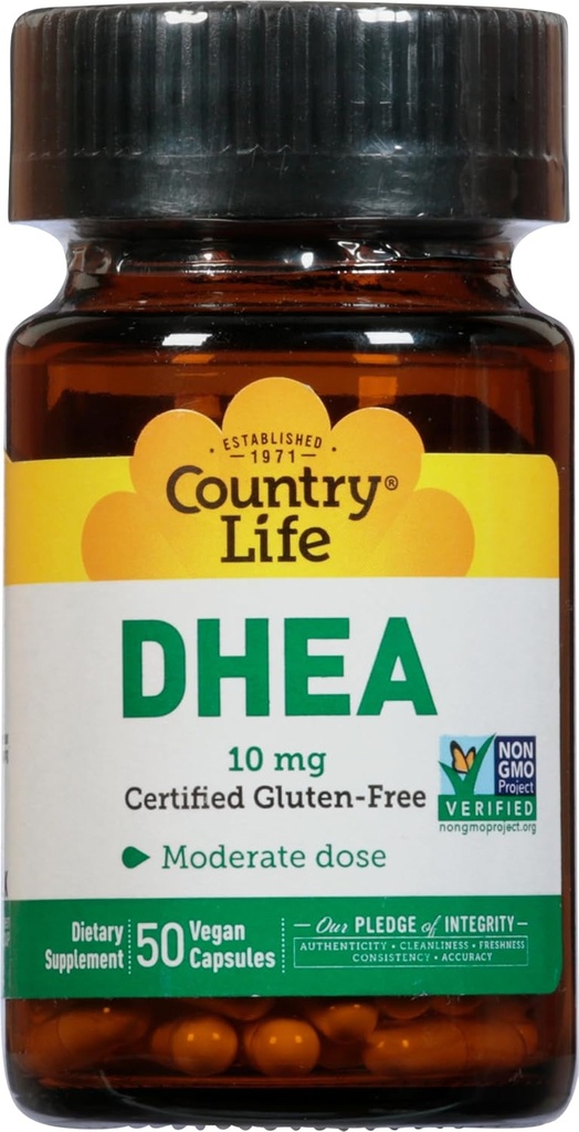 Country Life DHEA 10 MG, 50 CT