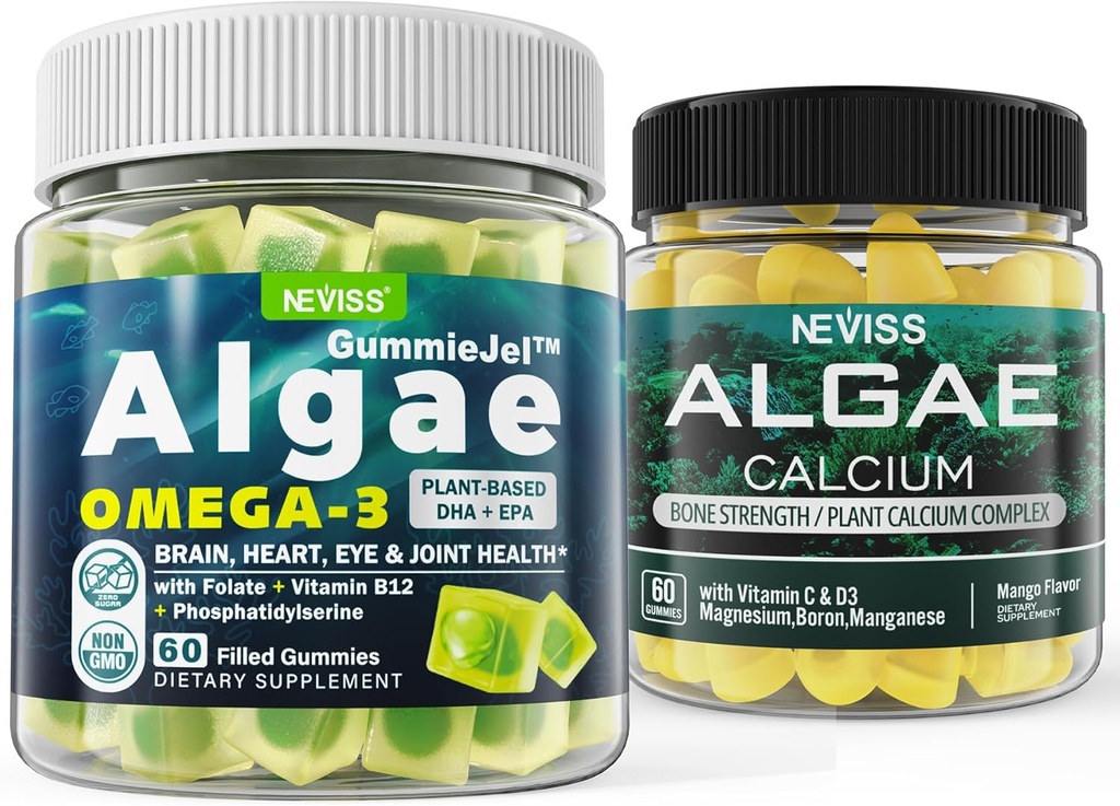 Algae Omega 3 Gummies + Marine Algae