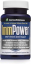 American BioSciences ImmPower AHCC Addition, Vegetarian Capsules, Inhanced Immune Support, Natural Killer Cell Activity and Cytokine Production, 500 miligramų vienoje kapsulėje (30 skaičius)