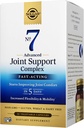 Solgar No. 7 Advanced Joint Support Complex - 90 Vegetable Capsules, Pack of 3 - Fast-Acting Formula - Non-GMO, Gluten Free, Dairy Free - 270 Total Servings