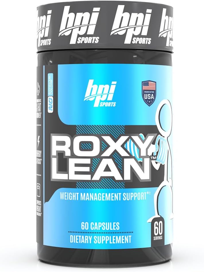 BPI Sportas - Roxylel Extreme riebalų degiklis & Weight Loss Addition, 60 Skaičiavimas (Pakuotė gegužės Vary)