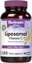 BlueBonnet Nutrition Liposominis Vitaminas C 1000 mg, Pagaminta su saulėgrąžų aliejumi, imuninis ir bendras komfortas *, Vegan, Košeris, Ne GMO, Nemokamas maistas, Sojos nemokamai Milk-Free, 180 Daržovių kapsulės, 90 Paslaugos