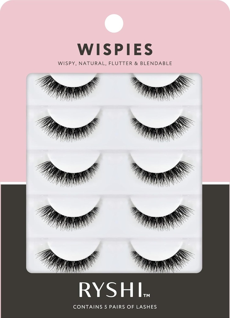 Ryshi Eye Lashes Wispies - 5 pair