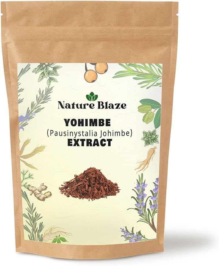 Ayurvedic Indian Seasons Yohimbe ekstraktas (Yohimbe ekstraktas, 6.5 Oz 185gm)