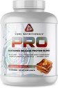 Core Nutritionals Pro Long Release Išrūgų baltymų sumaišymas (124; su Digistive fermentai (124; 25g proteinas), 2g Carbs (2 g Carlbs (124; No Fillers (Cinnamon prancūzų tostas))