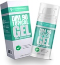 DIM 90 - Maksimalus stiprumas Dim papildas Topical Gel - 90mg All Natural Diindolylmethan (DIMM) per Serving - Hormonų, kognityvinės, nuotaikos, atminties ir imuninės sistemos palaikymas