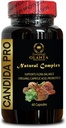 Candida PRO Natural Complex - Organic Anise Seeds, Candida Herbs, probiotikai moterims Digestic Health, Candida Cleanse - 1 butelis 60 kapsulių