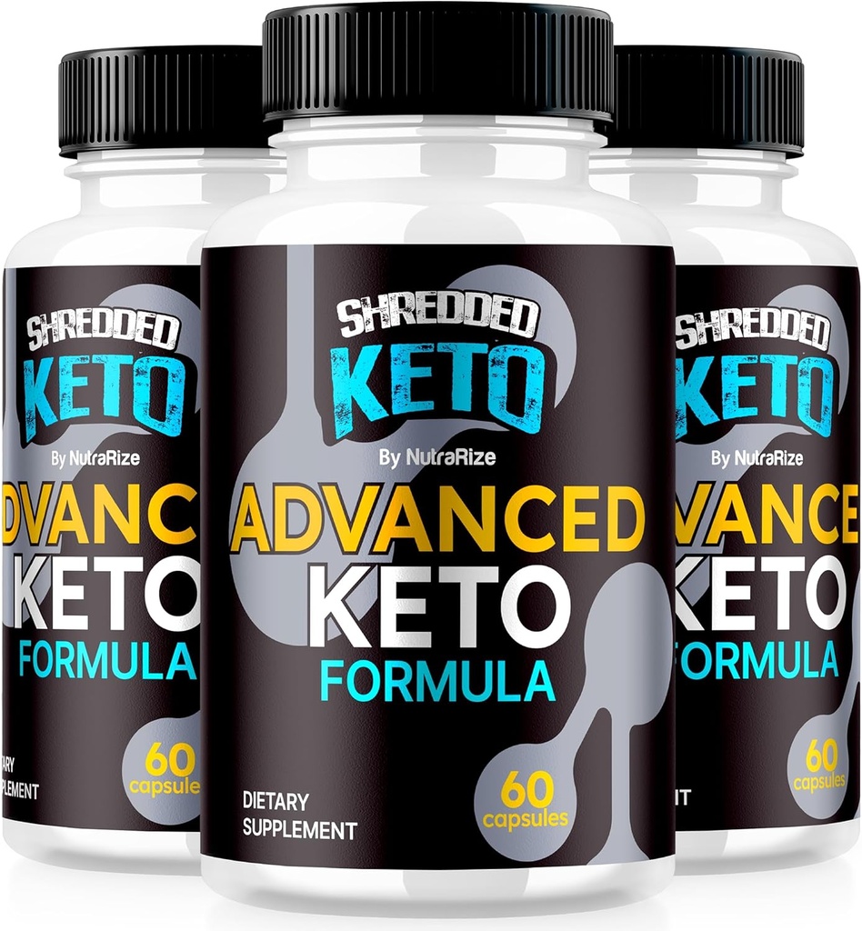 (3 Pack) Susmulkintas Keto piliulės, Premium Keto Shred Weight Loss Capsules, Visi gamtos Keto priedas paramos Fitness ir kūno tikslai, Oficialus ShreddedKeto atsiliepimai (180 Capsules)