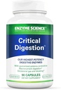 Enzyme Science Critical Digestion - Digestive enzymes for Women and for Men with probiotics - High Potency Support for Digestion - Digestive Health – Enzimas digestivas y probioticos - 90 Capsules