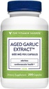 The Vitamin Shoppe Odorless Aged Garlic Extract - Supports Cardiovascular Health - 600 MG (200 Capsules)