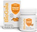 BioGaia Immune Active Kids ® 124; Probiotinis + Vitaminas D ® 124; Digive & Immune Health ® 124; Amžius 3 + 407 124; Allergen, Dairy, Soy & Gluten Free 124; Patikimas Pediatrics ® 124; 30 Dienos tiekimas ® 124; Orange Flavored Chowable