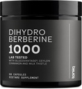 Dihidroberberino priedas - Ultra High Power 1 000 mg Formulė su GlucoVantage, 10: 1 Ceilono cinamonas & 50: 1 Pieno Thistle - Third- Šalis Lab Teed