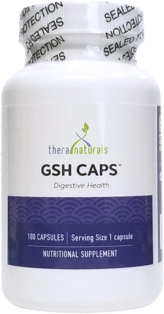 GSH CAPS - Digestive Health - GLUTATHIONE - 100 kapsulių