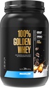 Maxler 100% Golden Whey Protein - 23g of Protein per Serving - Premium Whey Protein Powder for Pre Post Workout - Fast-Absorbing Whey Concentrate, Isolate & Hydrolysate Blend - Cappuccino 2 lb