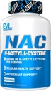 Evlution Nutrition NAC N-Acetyl L-Cysteine - 600mg N-Acetyl L-Cysteine Per Serving - Antioxidant Support - Health Support - Dietary Supplement - Vegan & Gluten Free - 60 Veggie Capsules - 60 Servings