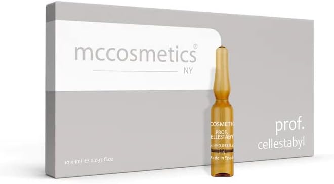 NY | Prof. Cellestabyl | Revitalizing Ampoules with Vitamin B6 & B3 | Supports Skin's Appearance & Radiance | 10 x 1ml | Made in Spain