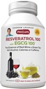 ANDREW LESSMAN Resveratrol- 100 EGCG 100mg - 180 kapsulės - Du natūralūs Occurring antioksidantai, Be alkoholio ar kofeino.
