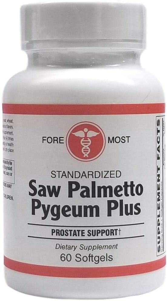 Saw Palmetto Pygeum Plus, 60 Softgels