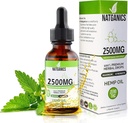 Organinis kanapių aliejus 2500mg - Ultra Premium Hemp aliejus lašai 2500mg - Natūralus kanapių aliejaus ekstraktas tinktūra - Ne GMO Ultra- Grynas CO2 ištraukiami lašai - Omega riebalų rūgštys 3 6 9 - Organinis augalas ir pagaminta JAV