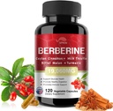 Berberino priedas 19,060mg, Berberino su Ceilono cinamonu, Bitter Melon, Milk Thistle, Berberino HCl priedas (120 kapsulių)