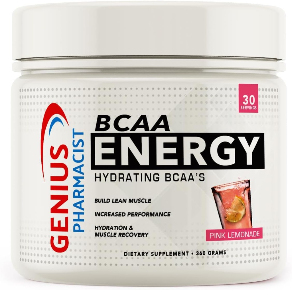 BCAA energijos drėkinimo BCAA Pink Lemonade - 30 Paslaugos