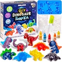 Original Stationery Dinozaur Soap Making Kit vaikams, DIY Soap Kit su Dino Formuoti padėklai, Muap Base, Ink Colors and Scents, Pramogos edukacinis mokslas rinkiniai berniukams ir mergaitėms, Creative Kip Toys