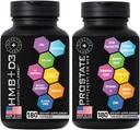 Advanced HMB Plus Vitaminas D3 ir prostate papildai vyrams