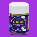 1 Butelis GABA Gummies Miego Calm Gummies No Melatonino suaugusiems su L Theanine, 5 -HTP, Vitaminai D3, Stress Relief, taikus poilsis, atsipalaidavimo paramos priedas, Blueberry, 60 Gummies, 30 dienų tarnauja