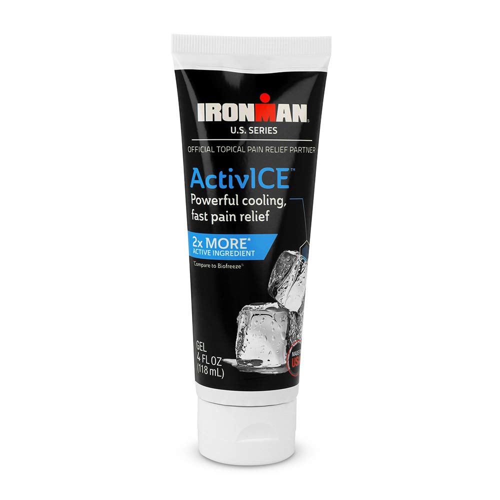 Kuradas IRONMAN Activice Aktyvinimo Aktualus aušinimo gelis, skausmo malšinimas nuo artrito, sąnarių, raumenų, nugaros ir kūno skausmas, 4-oz (1 skaičius)