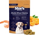 Moe’s 5-in-1 Essential Dog Multivitamin 90 Chicken Flavored Chews for Dog's Immune Support, Heart, Skin, Coat, & Overall Health- Vitamins A, B12, C, D, E, Antioxidants, Omega 3 for All Ages & Breeds