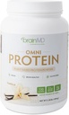 BRAINMD Dr Amen Omni proteinas Vanilla - 2.38 lbs - Planetų pagrindu pagamintų baltymų milteliai - Skatina energijos ir pratimų atkūrimas - Veganas, Vegetaras, Cukrus nemokamai, Gluten Free - 30 Paslaugos