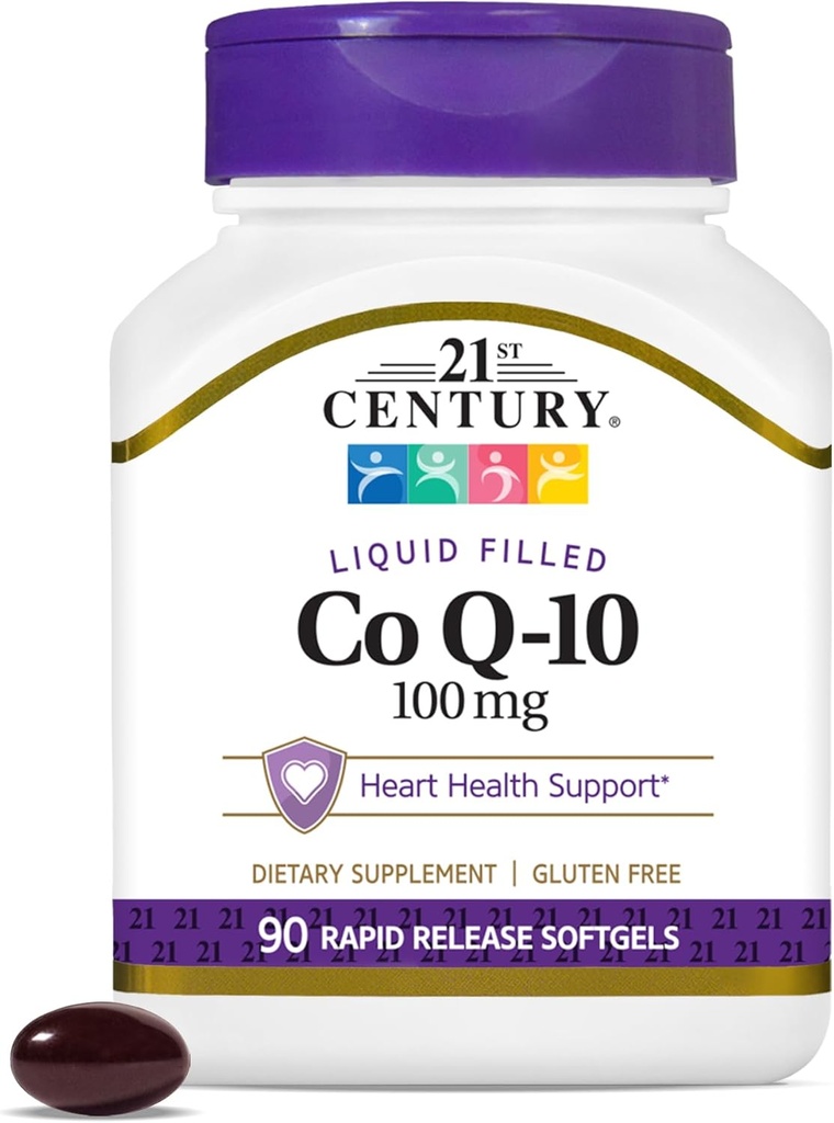 21 Century Co Q10 100 mg Softgels 90 Count