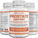 Prostatos papildai vyrams, Saw Palmetto Prostate Health Support w / 33 Vitaminai ir žolelės - Beta sitosterolis Plus B6, Selenas ir cinkas sveikai šlapintis Dažnio ir srauto ir tinkamo miego (60 kapsulių)