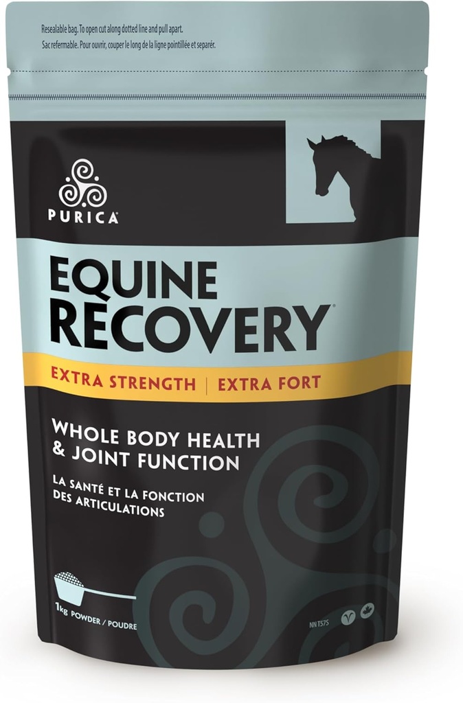 PURICA Equine Hyaluronic Acid - Joint Support Addition with Glucozamine, MSM Mills, Betaine, Magnis, Vitaminas C ir E - Green Arbatos ir vynuogių sėklų ekstraktas - Arklių reikmenys ir procedūros