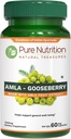 Pure Nutrition Amla Extract 1000mg per serving. (Atitinka 8000mg Amla vaisių miltelių)