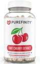 PUREFINITY Tart Cherry Capsules - Šlapimo rūgštis Flush & Cleanse remti bendras & Raumenų komfortas su 3000 mg žaliavos ekstraktas, Ne GMO, Gluten Free, Vegan - 180 Count (6 mėnesių tiekimo)