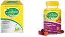 Culturelle Kids Probiotic + Fiber Packets (Age 3 +) - 60 Count & Daily Probiotic vaikams + Veggie Fiber Gummies (Age 3 +) - 30 Count - Digistive Health & Immune Support Berry Sfeor su vitaminu C