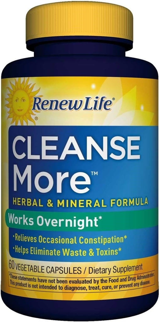Renew Life - Cleanse More, 60 capsules